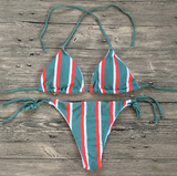 Sequin Split Swimsuit - Ink Point Bikini