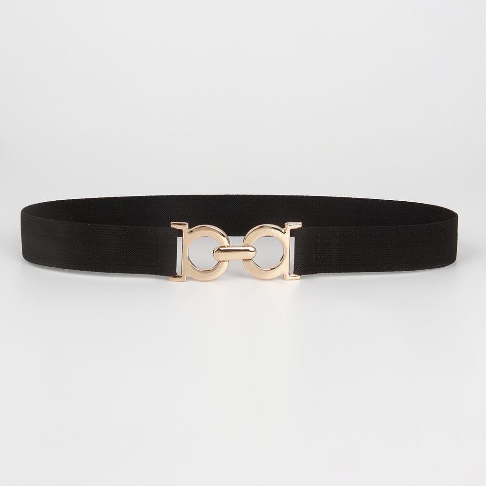 Sleek Elastic Accessory Belt