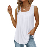 Keely Pleated Sleeveless Top