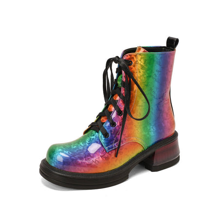 Dazzling Watercolor Dream Boots