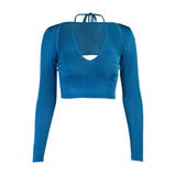 Eden Cami Shrug Crop Top