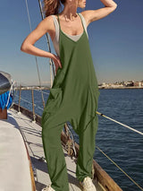 SlimFit Pocketed Jumpsuit