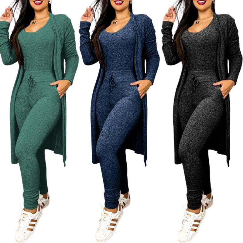 Versatile Fashion Jumpsuit Set