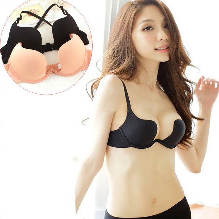 Glossy W Cup Sweetheart Bra