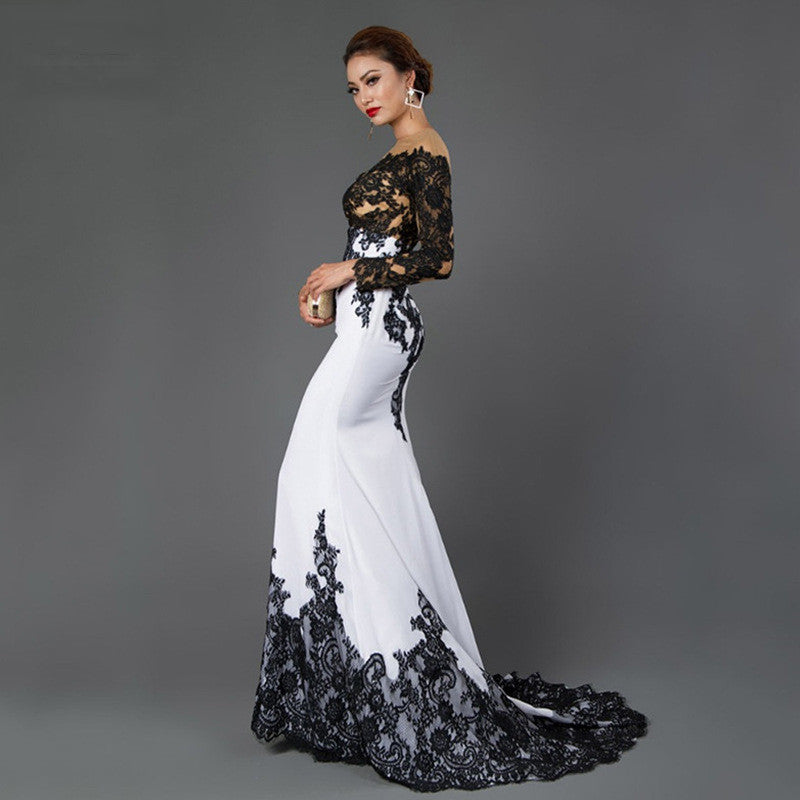 Lola Fishtail Evening Dress