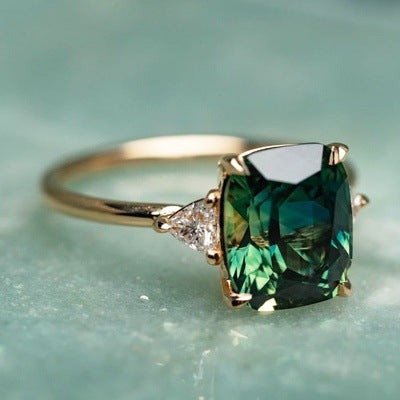 Twilight Green Ring