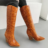 Flirtatious Chic Heeled Knee Boots