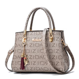 Printed All-match Ladies Handbag