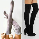 Seductive Chic Knee-High Heel Boots