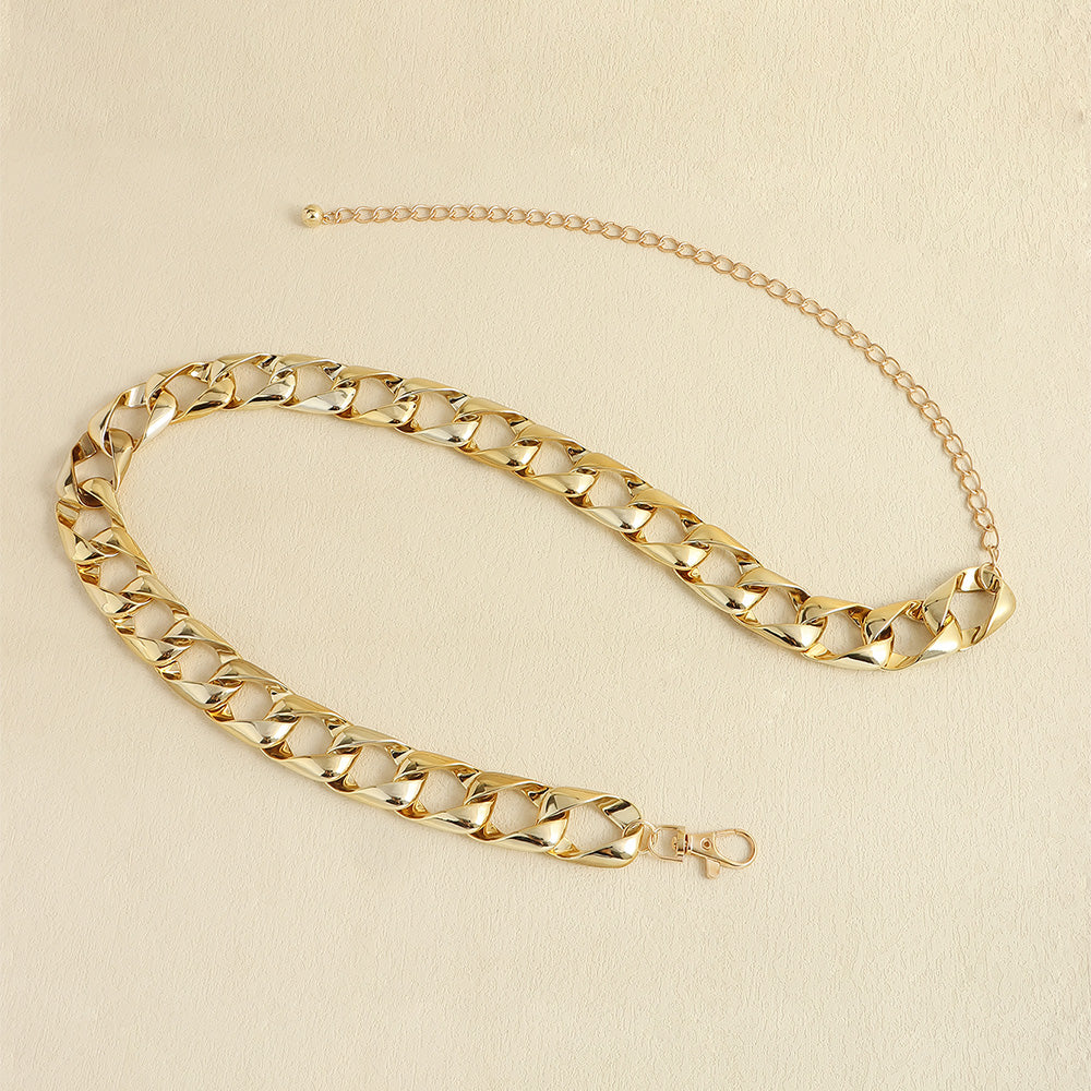 Glam Chain X-Link Waist Belt