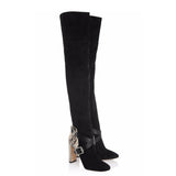 Seductive Suede Diva Boots