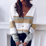 Dahlia Striped Cardigan