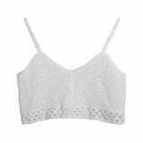 Katie Boho Crochet Knit Cami