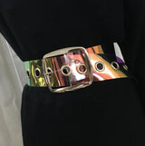 Holly Clear Gold Belt