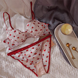 Athena Heart Bra and Panty Set