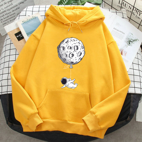 Printed Casual Hoodie