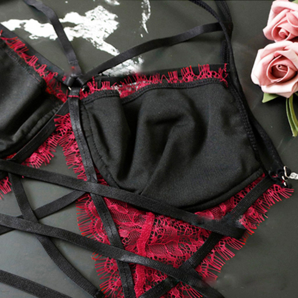 Exotica Lace Garter Set