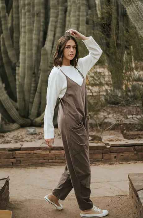 SlimFit Pocketed Jumpsuit