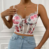 Sweet Rose Corset Top