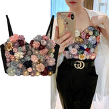 Jasmin Flower Corset Top