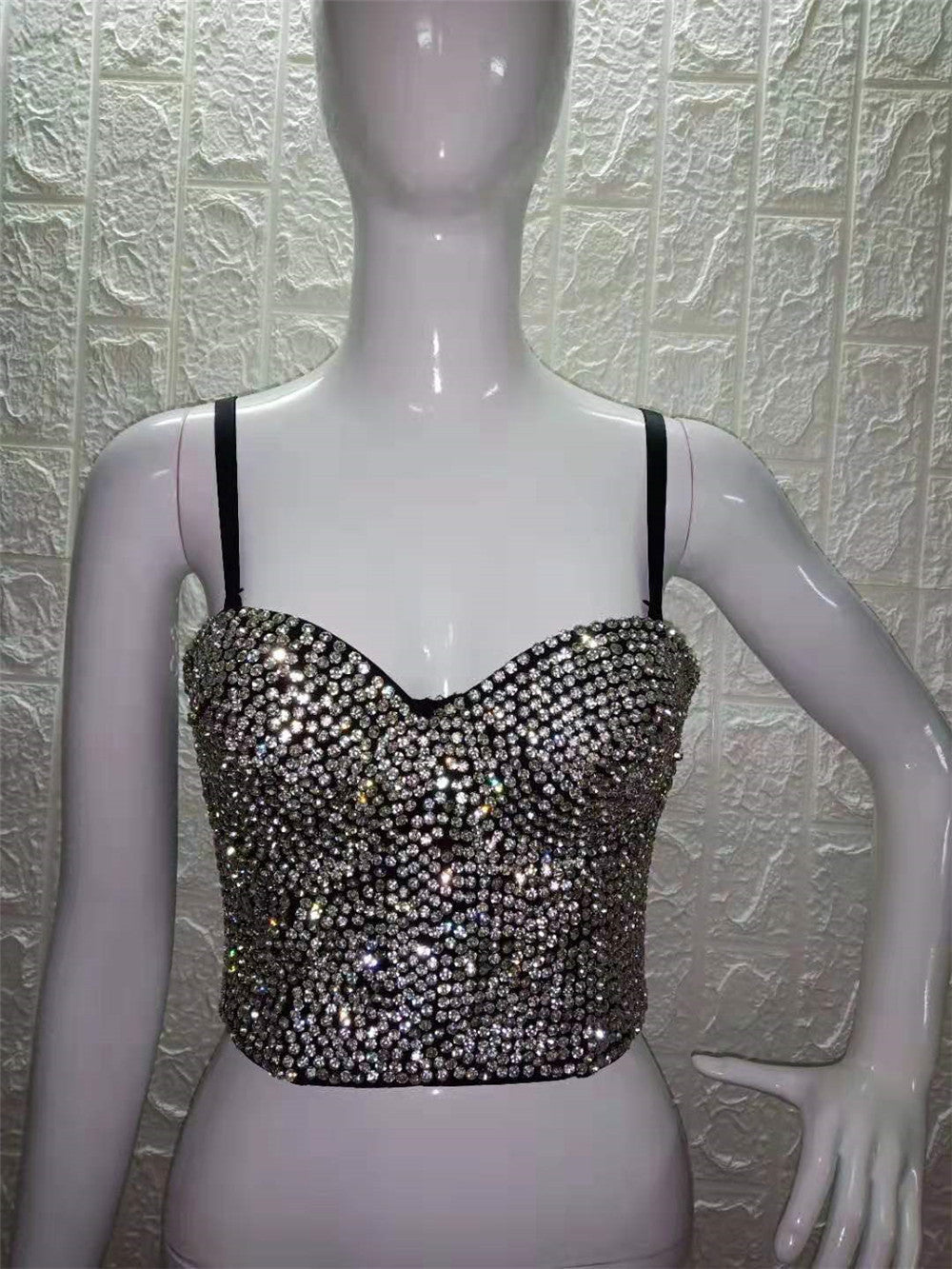 Diamond Studded Bra