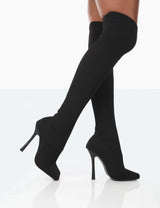 Seductive Suede Thigh High Fashion Boots