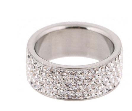 Rive Row Diamond Ring