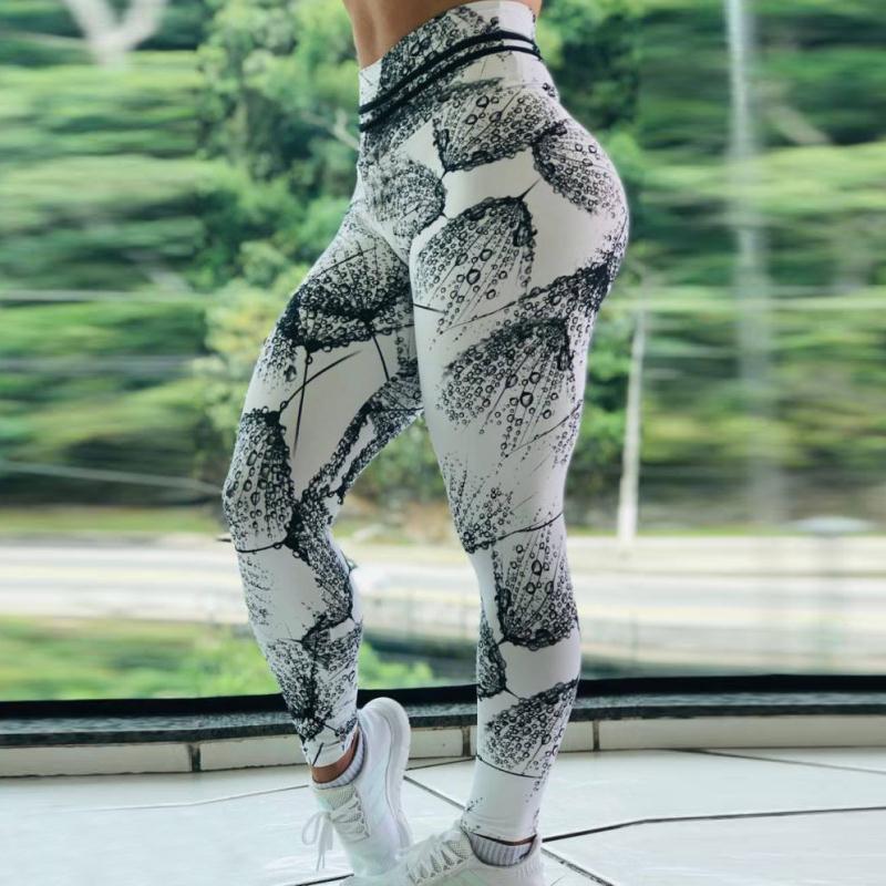 Feather Raindrop Performance Leggings