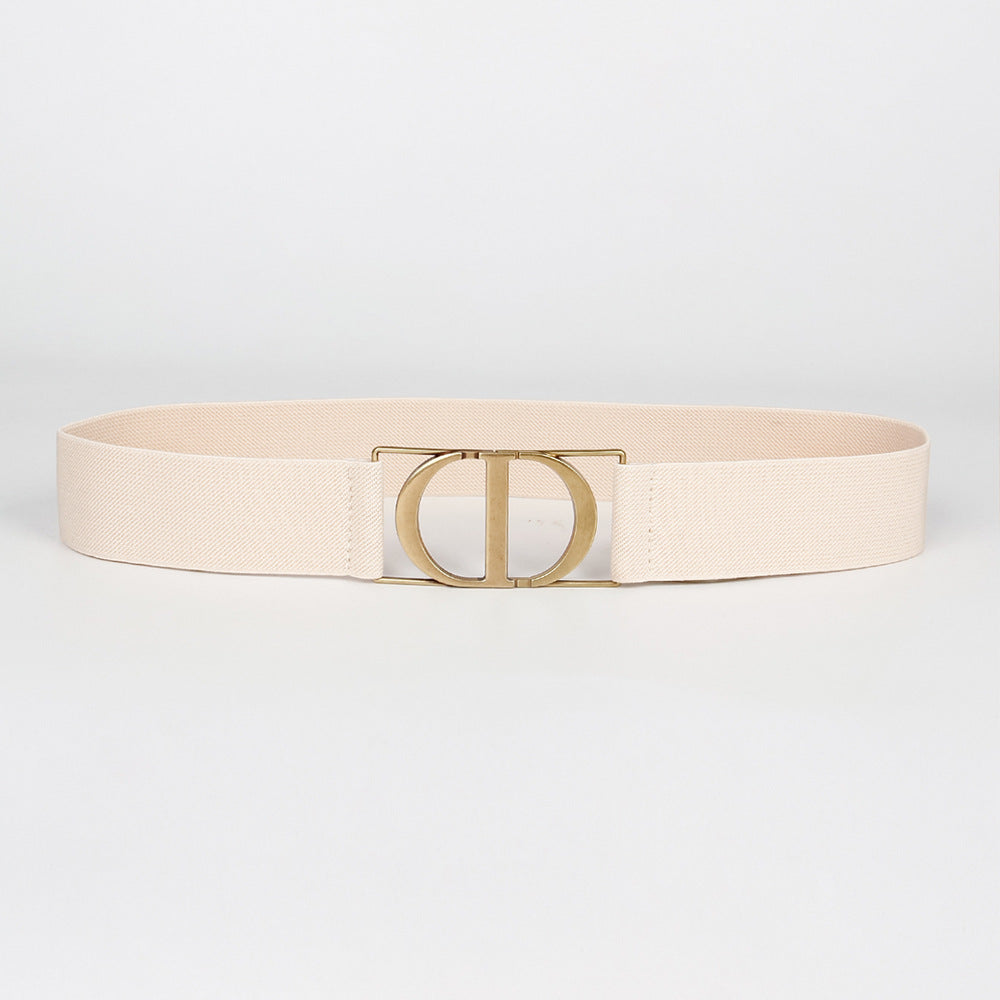 Sleek Elastic Accessory Belt