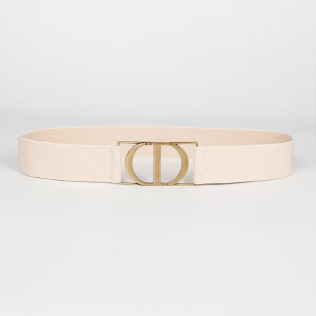 Sleek Elastic Accessory Belt