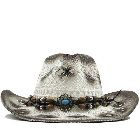 Seaside Beach Straw Cowboy Hat