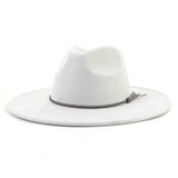 Broad-brimmed Suede Cowboy Hat