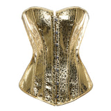 Stormi Metallic Corset Top