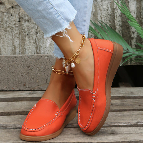 Lovely Leather Loafers Shoes