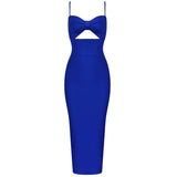 Petra Sweetheart Bandage Midi Dress