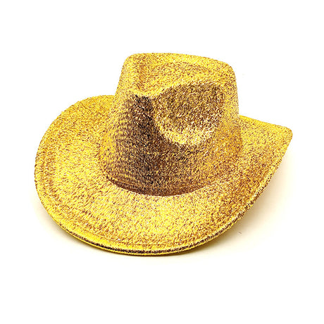 Simple Sun Shield Polyester Cowboy Hat