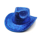 Simple Sun Shield Polyester Cowboy Hat