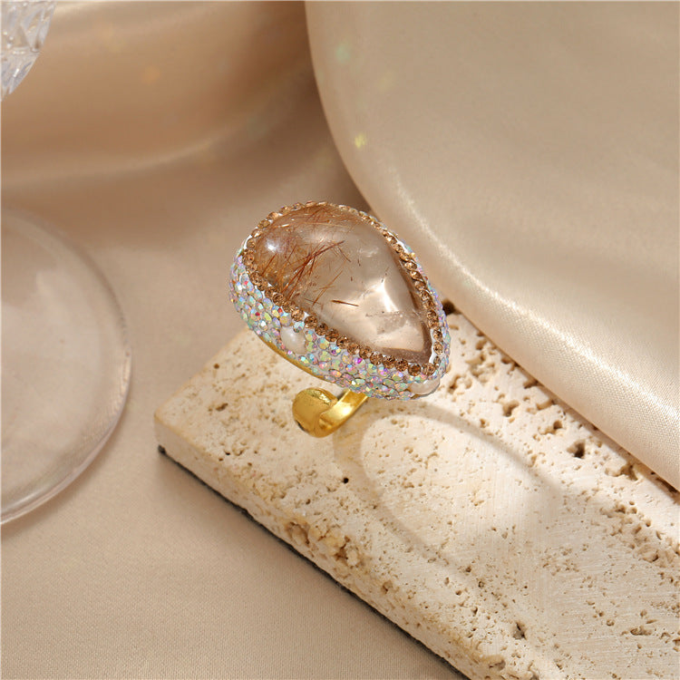 Retro Baroque Pearl Ring