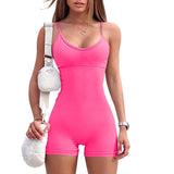 Bella Strappy Sports Yoga Jumpsuit Romper