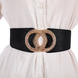 Hollow Out Wide Statement Belt