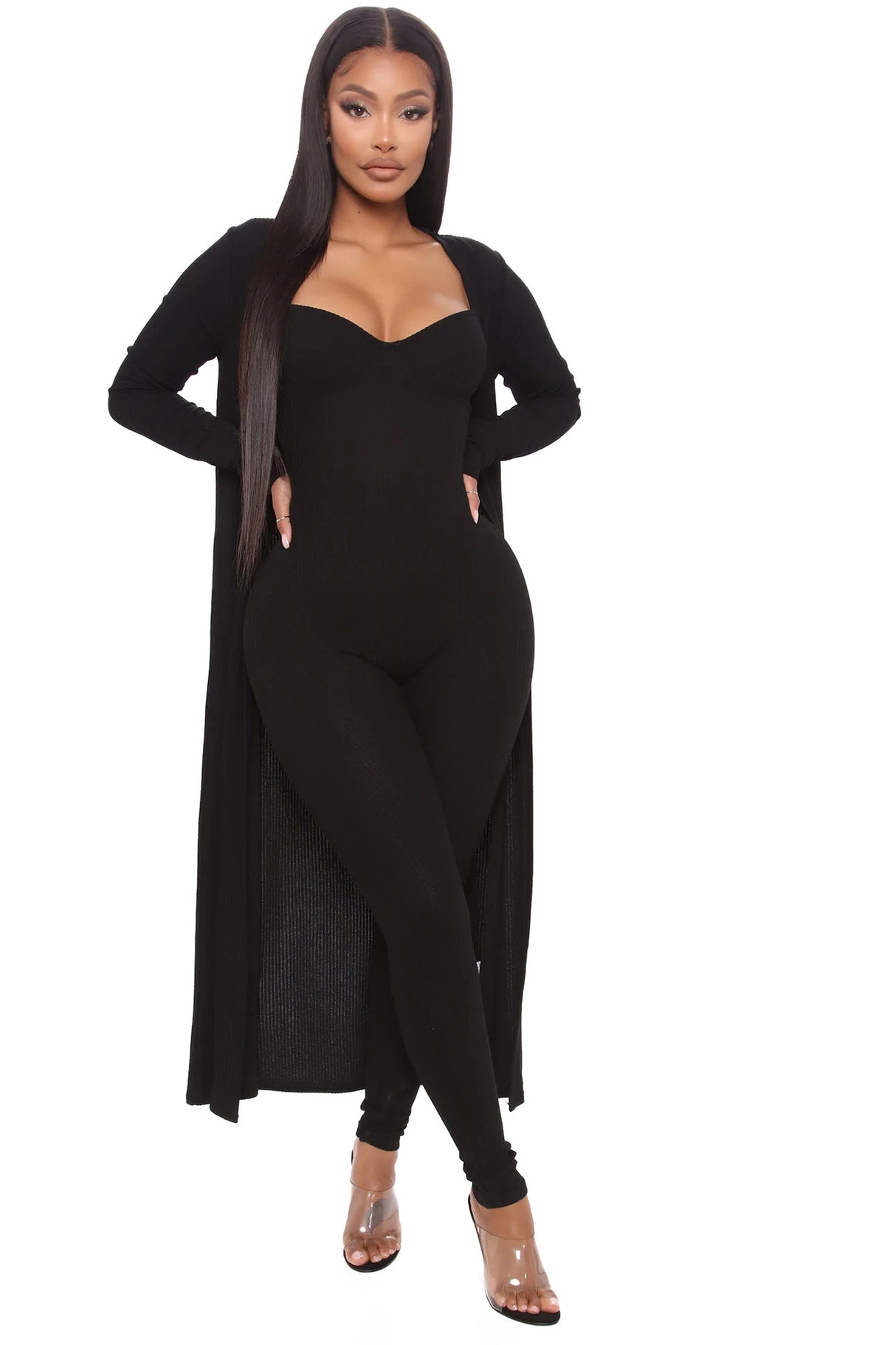 Loose Sleeve Sling Jumpsuit