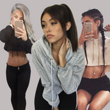 Lyla Hoodie Crop Top