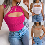 Alexis Hollow Chest Crop Top