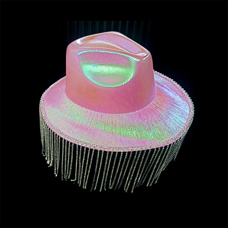 Diamond Tassel Illusion Cowboy Hat