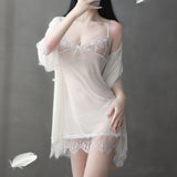 Aurora Sultry Lace Temptation Babydoll Lingerie