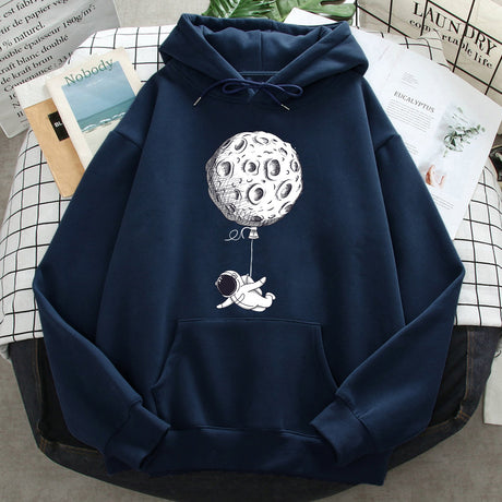 Printed Casual Hoodie