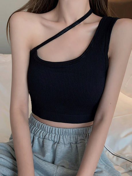 Anna Slanted Neckline Cami