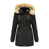 Winter Chic Hooded Fleece Coat