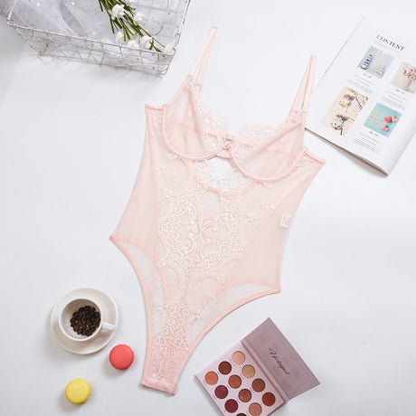 Daisy Lace Bodysuit Lingerie