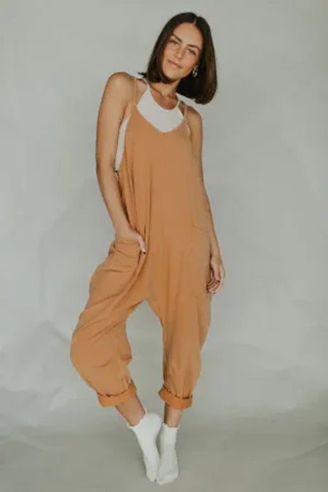 SlimFit Pocketed Jumpsuit